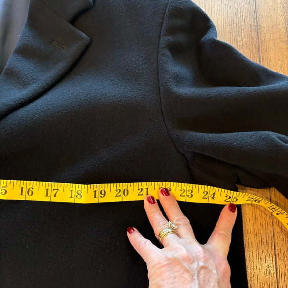 Hugo Boss Men’s De Tomaso 100% Virgin Wool Coat in Black, size 42L - Picture 13 of 16